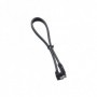 Cablemod CM-CAB-RSAT-N30KC-R cavo SATA 0,3 m Carbonio (CM-CAB-RSAT-N30KC-R)