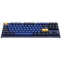 Ducky One 2 Horizon TKL tastiera USB Tedesco Nero, Blu (DKON1887-RDEPDZBBH)