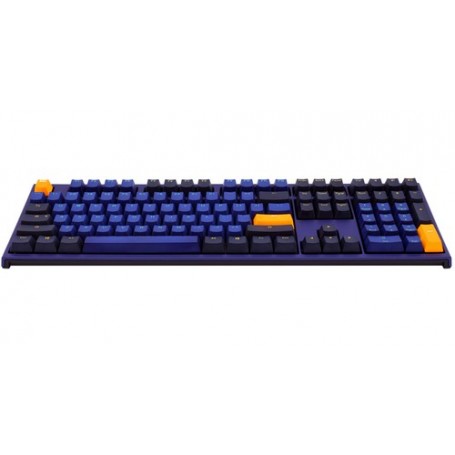 Ducky One 2 Horizon tastiera USB Tedesco Nero, Blu, Giallo (DKON1808-ADEPDZBBH)