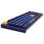 Ducky One 2 Horizon tastiera USB Tedesco Nero, Blu, Giallo (DKON1808-ADEPDZBBH)