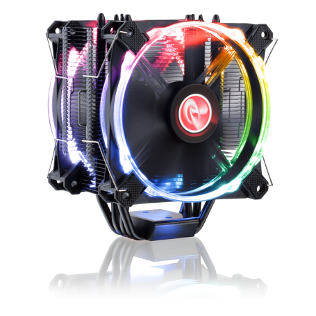 RAIJINTEK LETO PRO RGB Processore Set refrigerante 12 cm Nero 1 pz (0R100072)