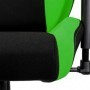 Nitro Concepts S300 Sedia da gaming per PC Nero, Verde (NC-S300-BG)
