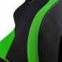 Nitro Concepts S300 Sedia da gaming per PC Nero, Verde (NC-S300-BG)