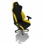 Nitro Concepts S300 Sedia da gaming per PC Nero, Giallo (NC-S300-BY)