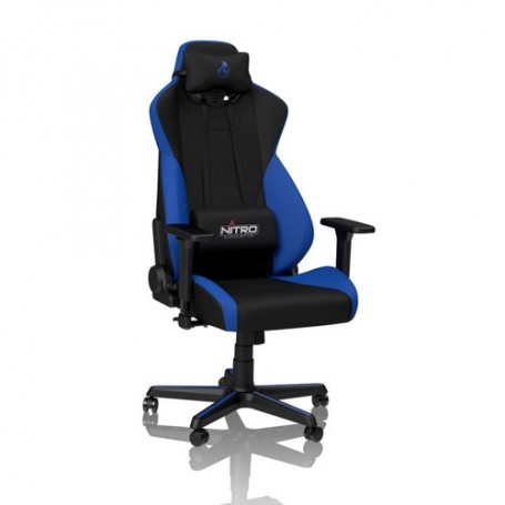 Nitro Concepts S300 Sedia da gaming per PC Seduta imbottita Nero, Blu (NC-S300-BB)