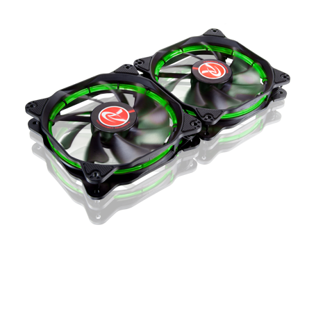 RAIJINTEK AURAS 12 Case per computer Ventilatore 12 cm Nero (0R400036)