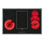 Piano cottura in vetroceramica con cappa Siemens ET845FM11E