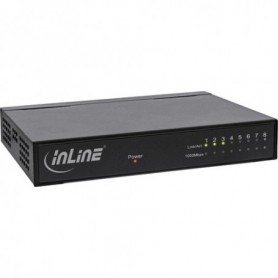 InLine 32308M switch di rete Gigabit Ethernet (10/100/1000) Nero (32308M)