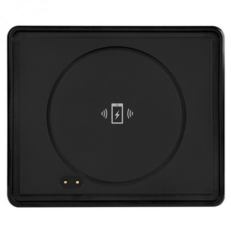 Silverstone QIB052 batteria portatile Ioni di Litio 5200 mAh Carica wireless Nero (SST-QIB052)