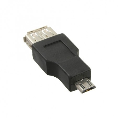 InLine 31604 adattatore per inversione del genere dei cavi USB 2.0 A female USB A Nero (31604)