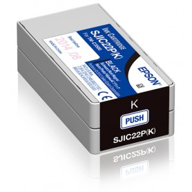Epson SJIC22P(K) cartuccia d'inchiostro 1 pz Originale Nero