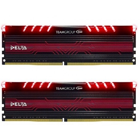 Team Group Delta DDR4 memoria 32 GB 2 x 16 GB 2400 MHz (TDTRD432G2400HC15BDC01)