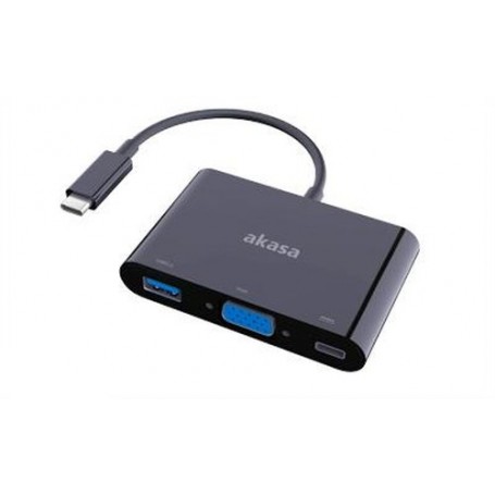 Akasa AK-CBCA02-15BK adattatore grafico USB 1920 x 1200 Pixel Nero (AK-CBCA02-15BK)