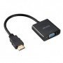 Akasa AK-CBHD15-20BK cavo e adattatore video 0,2 m HDMI VGA Nero (AK-CBHD15-20BK)