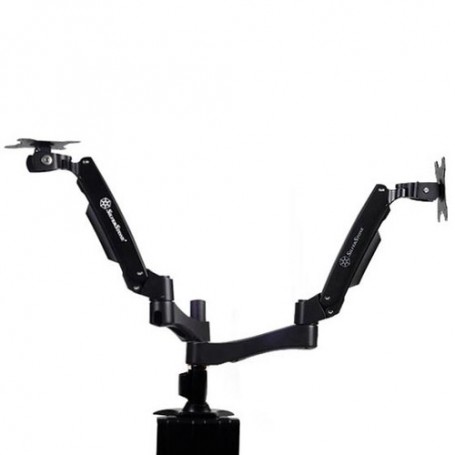 Silverstone SST-ARM22BC supporto da tavolo per Tv a schermo piatto 61 cm (24") Nero (SST-ARM22BC)