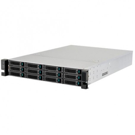Silverstone SST-RM212 server NAS e di archiviazione Server di archiviazione Armadio (2U) Argento (SST-RM212)