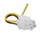 Akasa AK-PE080-03 adattatore e invertitore Interno 80 W Nero, Blu, Rosso, Bianco, Giallo (AK-PE080-03)