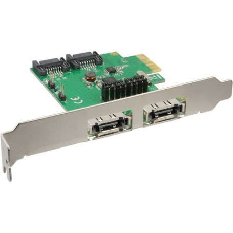 InLine 76696B scheda di interfaccia e adattatore Interno PCIe, SATA (76696B)