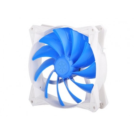 Silverstone SST-FQ122 ventola per PC Case per computer Ventilatore 12 cm Blu, Bianco (SST-FQ122)