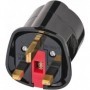 Brennenstuhl 1508533010 adattatore per presa di corrente Tipo G (UK) Nero (1508533010)