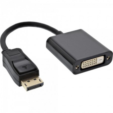 InLine 4043718126262 cavo e adattatore video 0,15 m DisplayPort DVI-D 24+1 Nero (4043718126262)