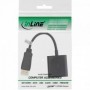 InLine 4043718126262 cavo e adattatore video 0,15 m DisplayPort DVI-D 24+1 Nero (4043718126262)