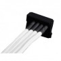 Silverstone 0.3m, Molex 4p/4xSATA 0,3 m (SST-PP07-BTSW)