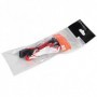 Silverstone 0.3m, Molex 4p/4xSATA 0,3 m (SST-PP07-BTSR)