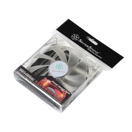 Silverstone FN121-P-RL Case per computer Ventilatore 12 cm Trasparente (SST-FN121-P-RL)