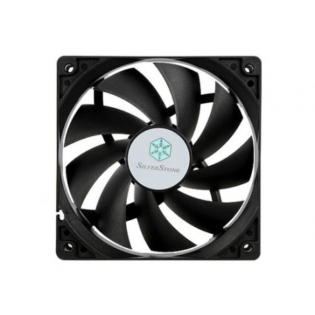 Silverstone FN121-P Case per computer Ventilatore 12 cm Nero (SST-FN121-P)