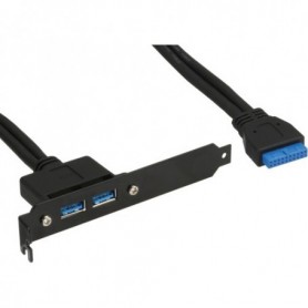 InLine 33390C cavo USB 0,5 m USB A Nero (33390C)