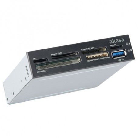 Akasa USB 3.0 SuperSpeed lettore di schede USB 3.2 Gen 1 (3.1 Gen 1) Interno (AK-ICR-14)