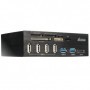 Akasa InterConnect Pro lettore di schede USB 2.0/eSATA Nero (AK-HC-05BKV2)