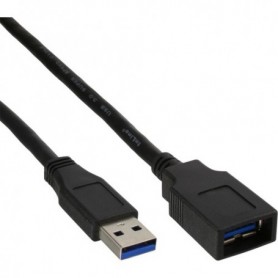 InLine 35610 cavo USB 1 m USB 3.2 Gen 1 (3.1 Gen 1) USB A Nero (4043718153718)