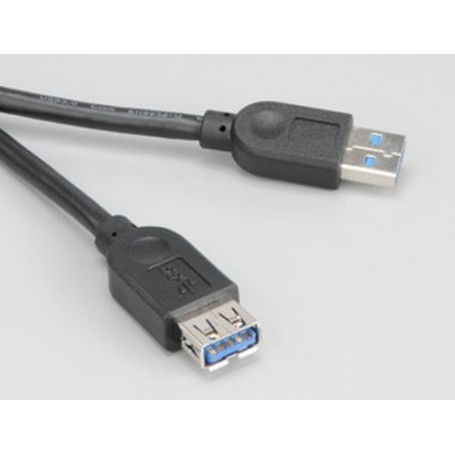 Akasa USB 3.0 cable Ext cavo USB 1,5 m Nero (AK-CBUB02-15BK)