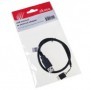 Akasa EXUSBI-40 cavo USB 0,4 m USB 2.0 Nero (EXUSBI-40)