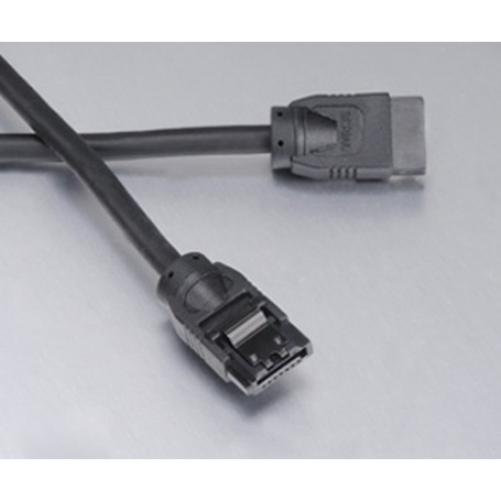 Akasa SATA3-100-BK cavo SATA 1 m Nero (SATA3-100-BK)