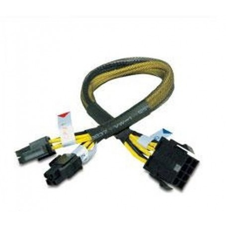 Akasa PSU extension cable splits 4+4 0,3 m (AK-CB8-8-EXT)