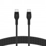 Belkin BOOST↑CHARGE PRO Flex cavo USB 3 m USB 2.0 USB C Nero