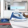 Bomann DB 6006 CB Ferro a vapore Ceramica 2400 W Blu, Bianco