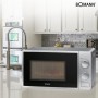 Bomann MWG 6015 CB Superficie piana Microonde combinato 20 L 700 W Argento