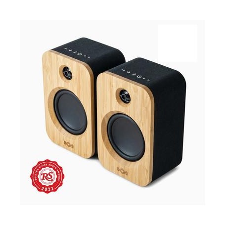 The House Of Marley GET TOGETHER DUO Nero, Legno Con cavo e senza cavo 15 W