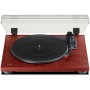 TEAC TN-180BT Giradischi con trasmissione a cinghia Nero, Ciliegio