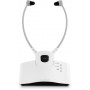 TechniSat StereoMan ISI 2-V2 Auricolare Wireless Passanuca TV Base di ricarica Bianco