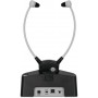 TechniSat StereoMan ISI 2-V2 Auricolare Wireless Passanuca TV Base di ricarica Nero