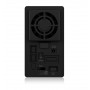 ICY BOX IB-RD3802-C31 Box esterno HDD Nero 3.5"