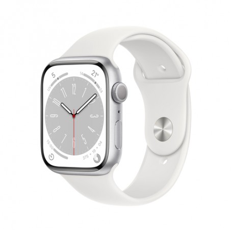 Apple Watch Series 8 OLED 45 mm Argento GPS (satellitare)