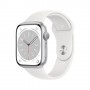 Apple Watch Series 8 OLED 41 mm Argento GPS (satellitare)