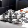 Fissler 084-158-16-100/0 padella 1,4 L Rotondo Acciaio inossidabile