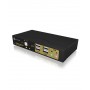 ICY BOX IB-KVM8801-HU2 switch per keyboard-video-mouse (kvm) Nero